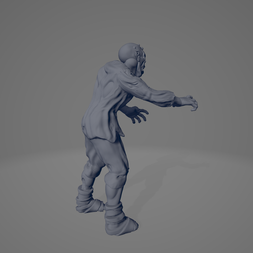 🧟 Zombie undead・Free STL File for 3D printing・Cults