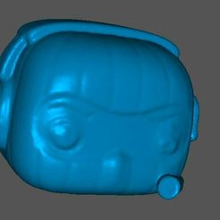 ojiuyutio.jpg Fichier OBJ Tête Fortnite Funko Raptor・Modèle à télécharger et à imprimer en 3D