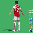 Vieira_6.jpg 3D Rigged Fabio Vieira Arsenal 2024