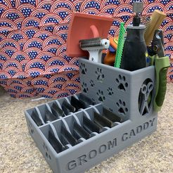 IMG_1534.jpeg STL file Groom Caddy V2・Design to download and 3D print