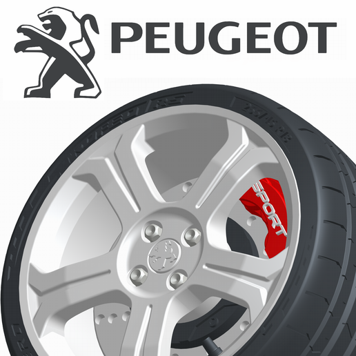1/18 WHEEL PEUGEOT 308 CC ROLAND GARROS - NISSAN NISMO GTR / PORSCHE /LEXUS LS400 / BMW / FORD/ SUBARU STI WRX / MITSUBISHI EVO / AE86 / MUGEN / TYPE R /MERCEDES / VAUXHALL / ATS /
