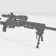 Sniper-1.png 3D Printing Guns 16 Files | STL, OBJ | Weapons | Keychain | 3D Print | 4K | Toy