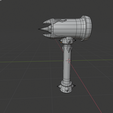 Hammer Topology (1).png Stylized Medieval Weapons Set Lowpoly PBR