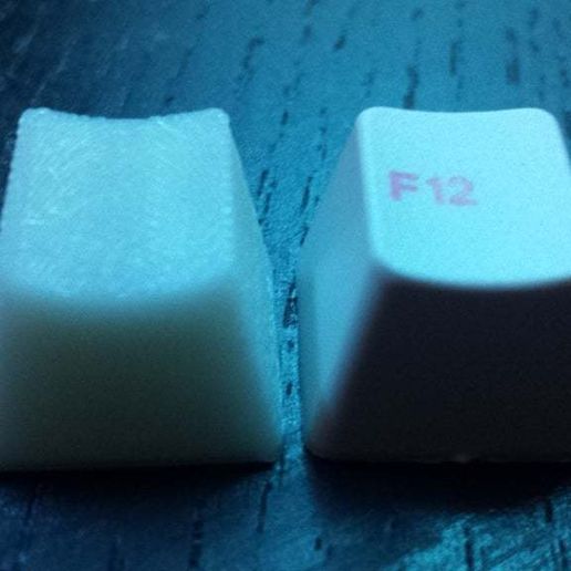 Parametric Cherry MX/Alps Keycap for Mechanical Keyboards 3D model