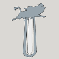 sketchup-pumba.png STL-Datei Pumba bookmarks kostenlos・3D-Druck-Vorlage zum herunterladen