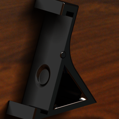 001.png Archivo STL gratis Soporte de iPhone 4 / 4s・Objeto imprimible en 3D para descargar