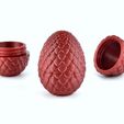 DragonEggCover.jpg Threaded Dragon Egg, Great for Easter and Gifts