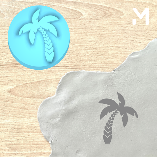 🌳 Stamp - Tree・ STL File for 3D printing・Cults