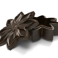 1.jpg Archivo 3D Caja de joyas, caja de anillos, caja de almacenamiento de joyas STL, caja de baratijas, modelos STL para CNC e impresión 3D, stl・Plan de impresión en 3D para descargar