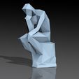 man-thinking-05.jpg Man Thinking ABSTRACT Bust