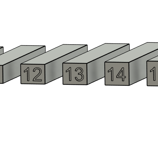 🚗 Rc car ride height blocks gauges・ STL File for 3D printing・Cults