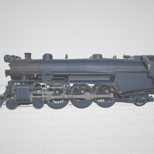 😤 steam locomotive G-3 Class Locomotive・ OBJ File for 3D printing・Cults