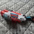 IMG_0006.jpg Cartucce autoespulsive per fucile a pompa Nerf Mega XL Double Crusher, mezze freccette e proiettili Rival