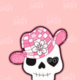 Disco-skull.png Cortador de galletas Disco Skull