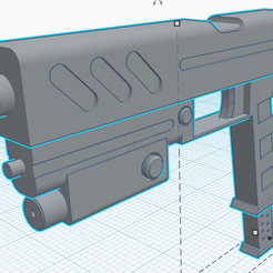 Gouf-Pistol-2.png Free STL file Custom Machine Pistol・3D print object to download, OMechanicum