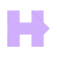 hillary2016-solid.stl Hillary Clinton Logo