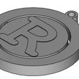 perspectiva.png Key ring letter R