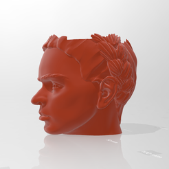 2.png Descargar archivo STL gratis Mate Frida Kahlo • Diseño para la impresora 3D, germanpereznieva