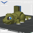 STL-3MF-slicer-16.png CASTOR ARTICULADO MFP3D -SIN SOPORTE - IMPRIME EN SU SITIO - JUGUETE SENSORIAL - FIDGET