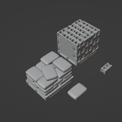 Construction.png 28mm scale Construction Material Set