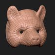 z9.jpg Squid Game Mask - Vip Bear Mask Cosplay 3D Print Model