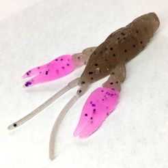 Weedless-NED-Craw-001.jpg Формы для рыболовных приманок из мягкого пластика Weedless NED Craw