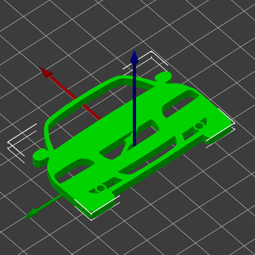 Volvo S60R V70R silhouette 3D model
