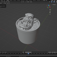 Ork-Head-Blender.png Файл STL ORK HEAD - ARMY PAINTER 1.0 & 2.0 SPEED PAINT SPEEDPAINT COLOR SWATCH CAP - 17ML & 18ML・Дизайн 3D принтера для загрузки