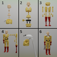 saitama-manual.png SAITAMA FIGURE ARTICULÉE Dummy 13 ONE PUNCH MAN
