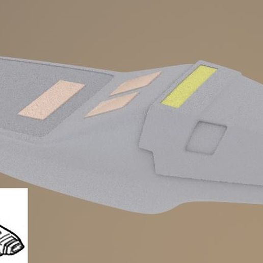 Star Trek TNG Concept Hand Phaser 3D model