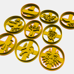 Zelda.png Set d'emporte-pièces - The Legend of Zelda