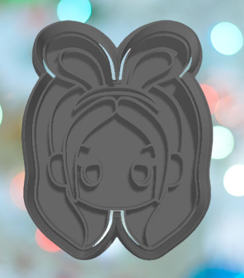 Kpop Demon Hunters Mira Easter  Cookie Cutter