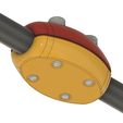 13,5_2.jpg Pipe connector 13,5mm 1/4" clamp extension stable robust optimized optimal designer piece