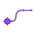 RBL3D_mace_flail(solid)_O.obj Pacote Mace para figuras de ação