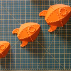 IMG_4768.jpg STL file Wallace and Gromit Wall Rockets・3D printing idea to download