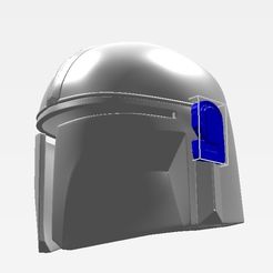 Helmet_01.jpg Free STL file The Mandalorian Helmet・Template to download and 3D print, QueenV