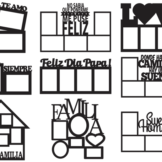 2020-04-29-9.png Vectors Laser Cutting - 80 Frames With Frames Assorted