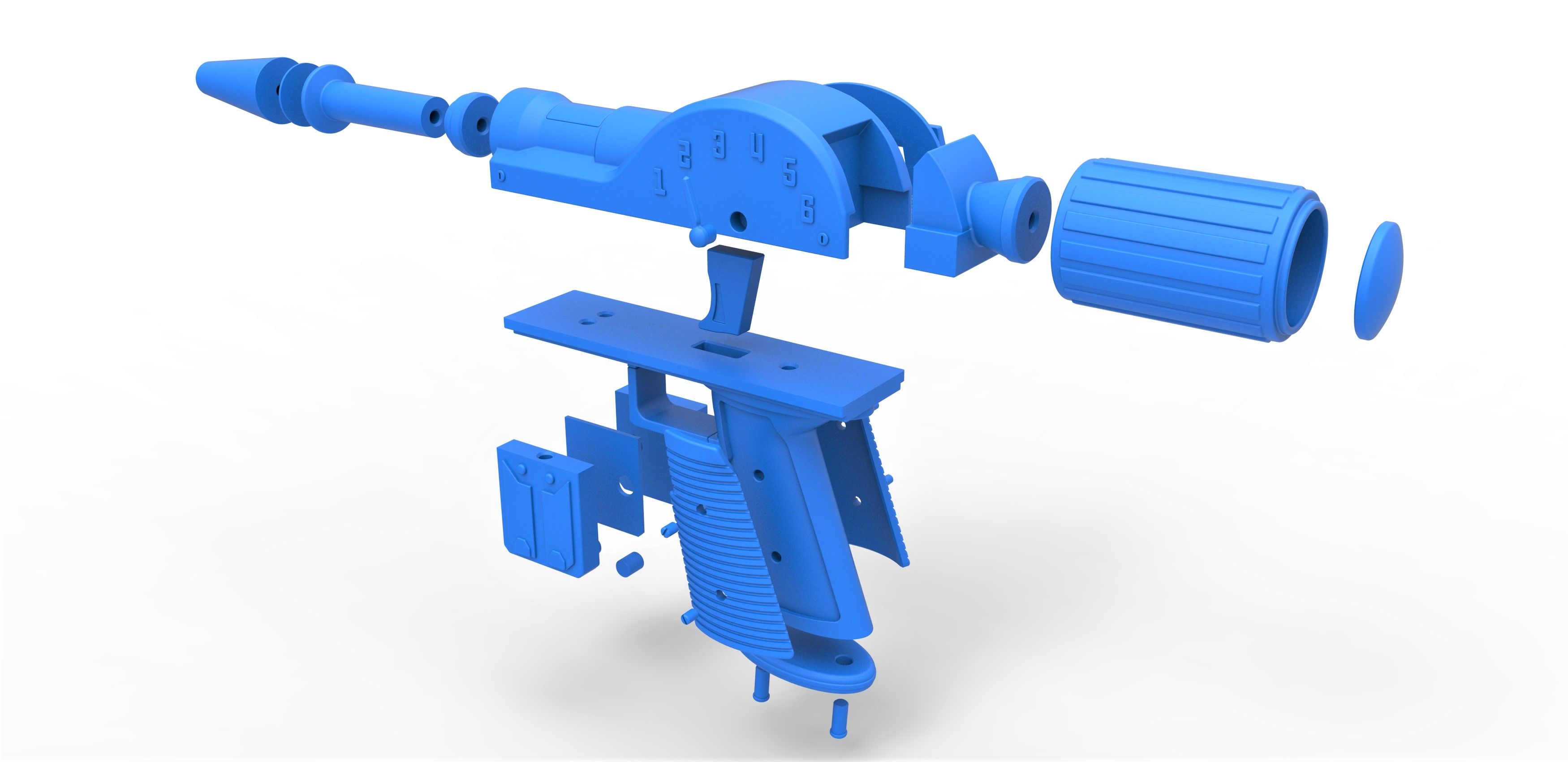 69.jpg Télécharger fichier Lawgiver Mk1 de Judge Dredd • Modèle imprimable en 3D, CosplayItemsRock