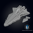 Clone-Wars-Arquitens-Venator-Comparison.png Clone Wars Arquitens Ship - 3D Print Files
