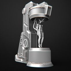 2019-07-M.jpg Fichier OBJ capsule cryogénique・Plan pour impression 3D à télécharger