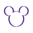 Mickey Gateau.STL Free STL file Mickey / Cookie cutter・3D printing design to download, Spacegoat