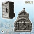 4.jpg Steampunk building with exterior pipes and rounded roof (2) - Future Sci-Fi SF Post apocalyptic Tabletop Scifi Wargaming Planetary exploration RPG Terrain