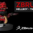5.jpg Hellboy - FanArt - 3D Sculpt - Fbx-Stl-OBJ 3D print model