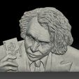 joker stl file 3.jpg Joker stl model file bas relief -  CNC TESTED