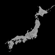 1.png Topographic Map of Japan – 3D Terrain
