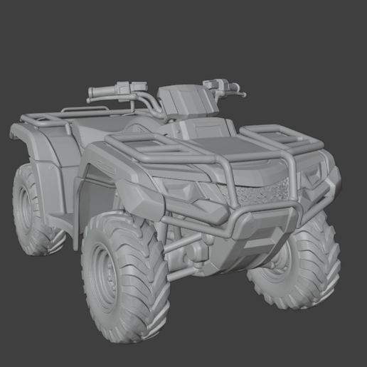 Rancher ATV 3D Model – All Terrain Vehicle STL File 3D model