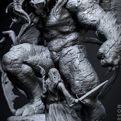 1.jpg Impression 3D Balrog vs Gandalf