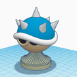 blueshell.png Mario Kart Trophy Blue Shell