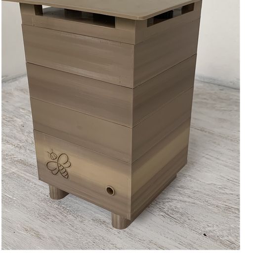 STINGLESS BEE HIVE 3D model