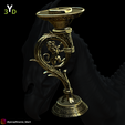 2.png Hogwarts Gryffindor Candlestick Holder